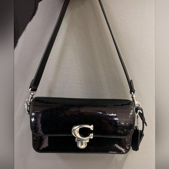 Coach Studio Bag 20 With Sequins - Picture 9 of 15